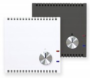 KNX humidity / temperature sensor, SK30-TTHC-R ultra dark grey, 2 inputs, potential free, with temperature probe input, PT1000, dark grey, Ref. 30541352