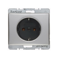SCHUKO-socket outlet  stainless steel  ARSYS