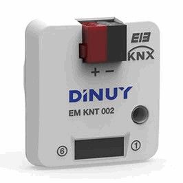 KNX universal interface, 4 inputs, analog / potential free / temperature input, for switch wall box, Ref. EM KNT 002