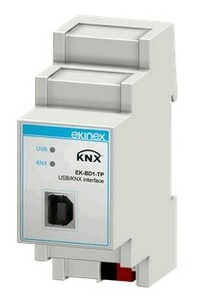 KNX USB programming interface, DIN rail, Ref. EK-BD1-TP