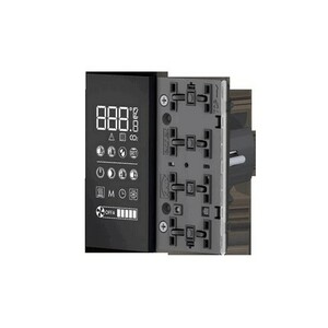 EQ2 room temperature controller, `NF version White housing