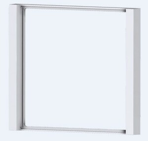 Square frame Flank plastic