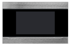 Frame for touch panel, 7" inch, serie Interra 4, stainless steel , Ref. ITR107-0203