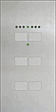 Largho R6, Aluminium flat buttons