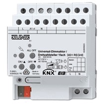 KNX dimmer actuator, universal / 230V LED optimized, 1 output, 500W, Ref. 3901 REGHE