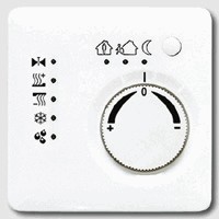 KNX room temperature controller  white alpine