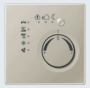 KNX Stetigregler KNX room temperature controller Edelstah