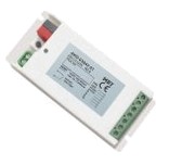 KNX dimmer actuator, LED 12/24VDC, 3 outputs, voltage controlled, RGB, 3A, flush mount / surface, Ref. AKD-0324V.01