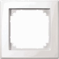Simple frame, serie M-SMART, artic white bright, Ref. 478125