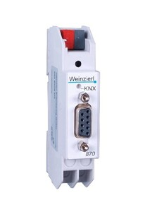 KNX RS232 programming interface, KNX Serial 870, DIN rail, Ref. 5122