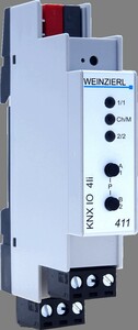 KNX binary input, El KNX IO 411, 4 inputs, potential free, DIN rail, Ref. 5231
