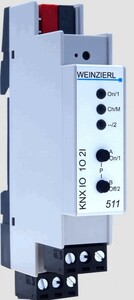 COMPACT SWITCHING ACTUATOR WITH 1 BI-STABLE OUTPUT 8A AND 2 BINARY INPUTS, KNX IO 511
