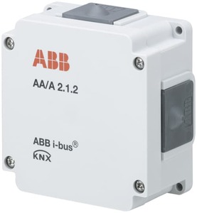 KNX analog actuator, 2 outputs , hellgrau, Ref. AA/A 2.1.2