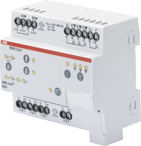 FCC/S1.2.2.1 Fan Coil Controller, 2 x 0-10 V, Manual Operation, 3-stage, MDRC, Ref. FCC/S 1.2.2.1