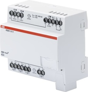 Fan Coil Controller, 3 x 0-10 V, REG, Ref. FCC/S 1.3.1.1