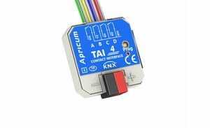Apricum TAI4 - KNX Push Button Interface 4-fold, for flush-mounting, Ref. TAI4