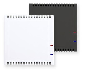 KNX humidity / temperature / VOC sensor, SK30-TTHC-VOC white, 2 inputs, potential free, with temperature probe input, PT1000, white, Ref. 30543361