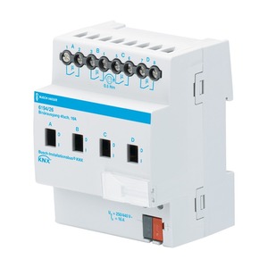 Binary output. 16 A. Busch-Installationsbus KNX. DIN rail mounted binary outputs.