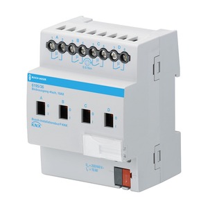 Binary output. 10 A. Busch-Installationsbus KNX. DIN rail mounted binary outputs.
