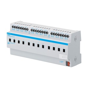 Binary output. 10 A. Busch-Installationsbus KNX. DIN rail mounted binary outputs.