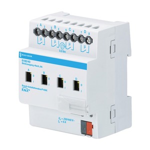 Binary output. 6 A. Busch-Installationsbus KNX. DIN rail mounted binary outputs.