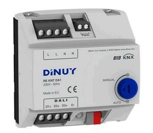 3-channels modular DALI dimming actuator, Ref. RE KNT DA1