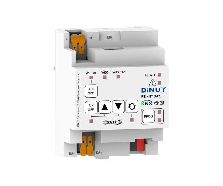 DALI gateway to KNX, Ref. RE KNT DA2