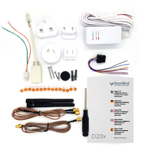 Replacement mounting kit for DoorBird IP Video Door Station D20x