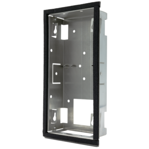 Doorbird d2101v flush-mounting housing (backbox), stainless steel v2a. In-wall mounting box for video-door communicationIn-wall mounting box for video-door communication, flush mount, Ref. 423860704