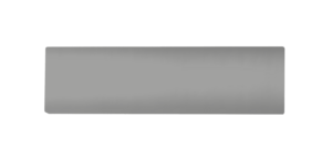 DoorBird Nameplate, unengraved D21x Stainless steel V4A, powder-coated, semi-gloss, RAL 9006