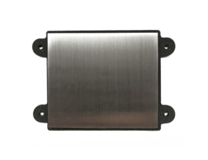 Engravable stainless steel panel, for DoorBird D2101xH