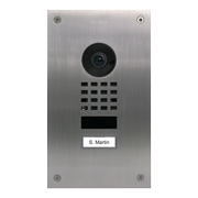 DoorBird IP Video Door Station D1101UV,  stainless steel V4A (salt-water and grinding dust resistant), brushed,