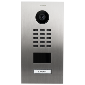 Doorbird ip video door station d2101v, stainless steel v2a, brushed, , Ref. 423870055