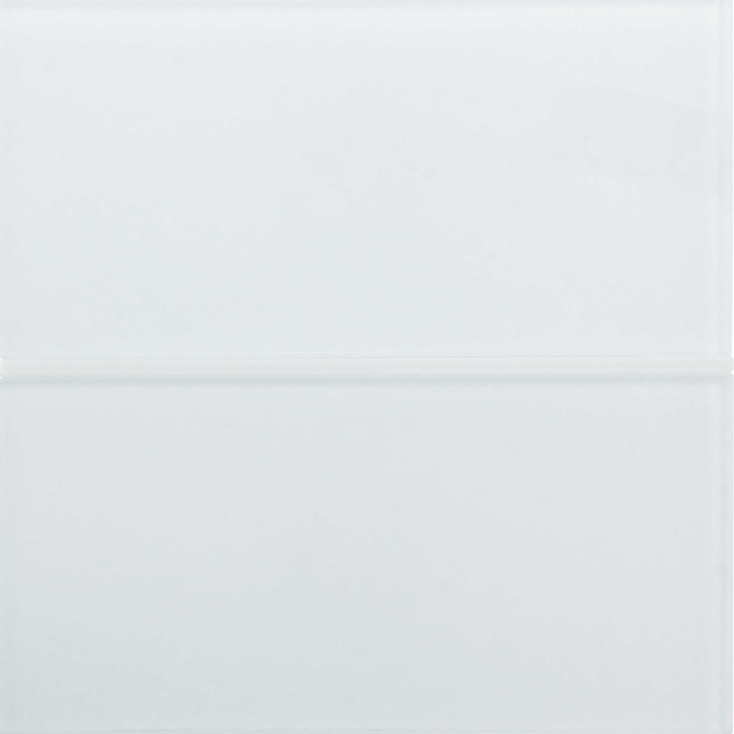 KNX push button 2 rocker, White without icon, serie ROSA Crystal,,Status-No_Icon, Ref. 3331821