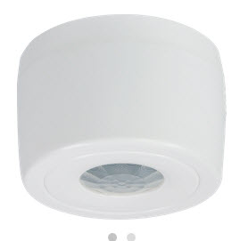 KNX detector, with brightness sensor, ceiling, flush mount / surface, Ref. 48086