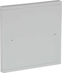 KNX push button 2 rockers, with status LED, serie ORIA, gray, Ref. INT-OS1-0300F0