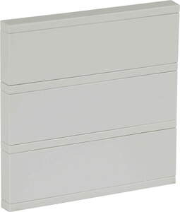 KNX push button 6 rockers, without status, serie ORIA, gray, Ref. INT-OS3-030000