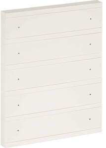 KNX push button 10 rockers, with status LED, serie ORIA, ivory white, Ref. INT-OS5-0200F0