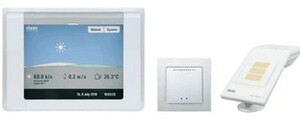 WS1000 Color Building Control System 4 drive outputs 230 V
