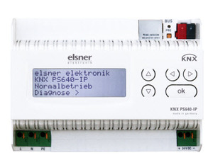 KNXnet/IP router programming interface, KNX PS640-IP, with power supply, 640mA, Ref. 70142