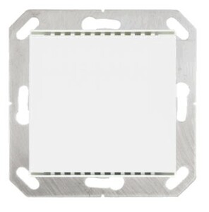 KNX TH-UP gl: without display, without push buttons. Indoor sensor for temperature and air humidity 