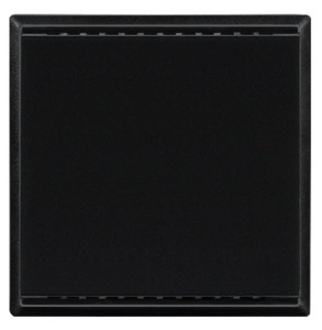 Cala M1-T CH Single Push Button, black