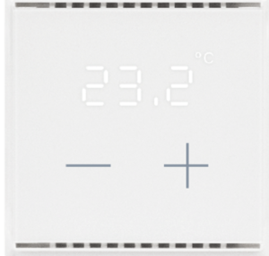  Room Temperature Controller Cala KNX T 101 CH white