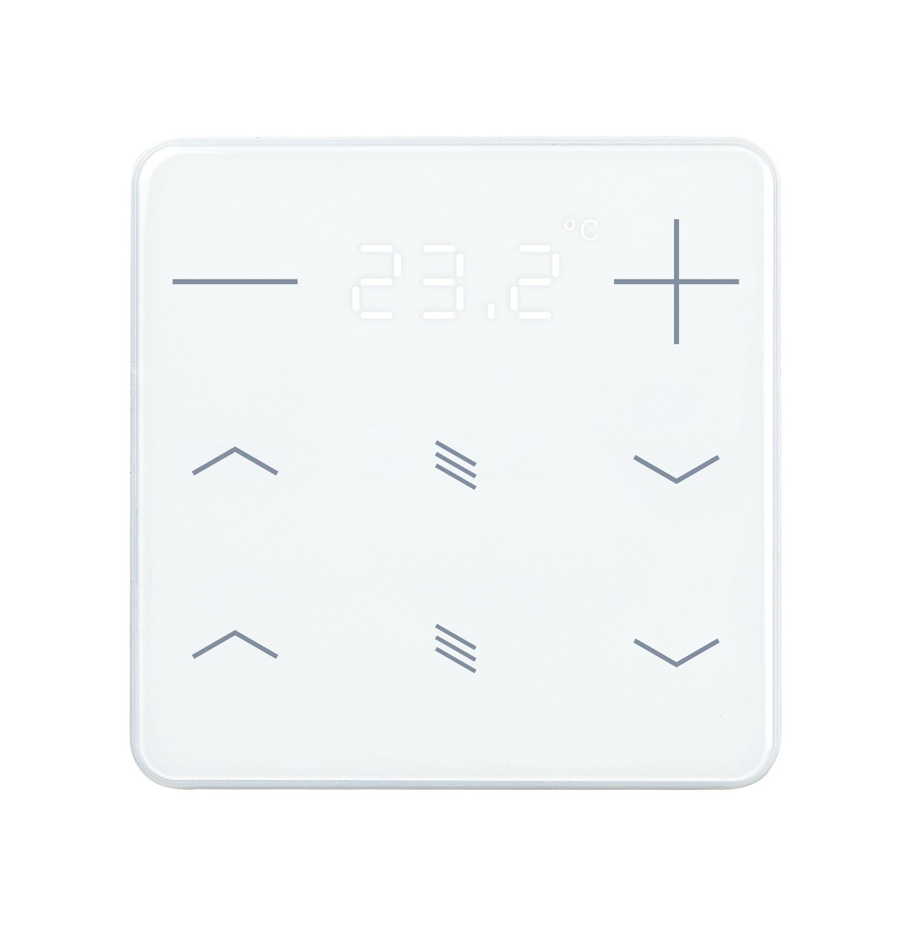 KNX eTR 202 Sunblind, white Button for Temperature, 2x Solar Protection white