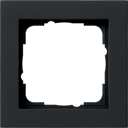 Simple frame, serie STANDARD 55, black, Ref. 0211 09