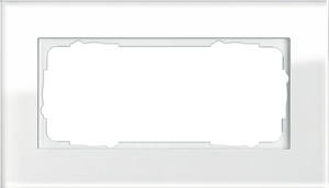 Simple frame, serie ESPRIT, white, Ref. 1002 12