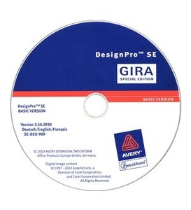 Labelling software DesignPro- Edition Gira
