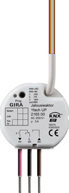 KNX shutter actuator, 1 channel shutter, flush mount, Ref. 2165 00