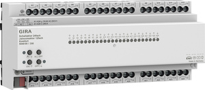 KNX multifuntion actuator, shutter / switching, 24 binary outputs / 12 channel shutter, 16A, 140µF C-load, DIN rail, Ref.  5040 00