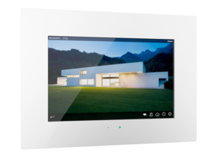 KNX RF touch panel capacitive, 10.1" inch, with video intercom, serie HC3L, gray, Ref. HC3L-KNX-CG